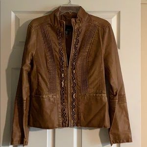 Women’s Faux Leather Jacket